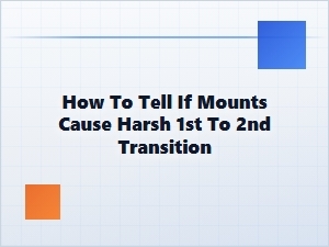 Diagnosing Harsh Gear Shifts From Engine Mount Failure